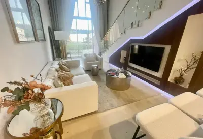 The Pearl | Furnished 1BR Chalet with Balcony & Beach Access