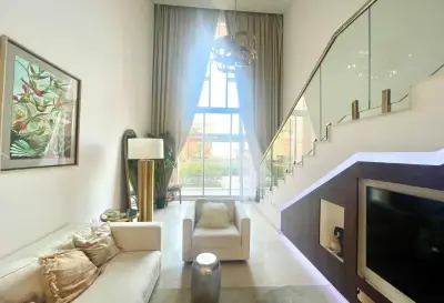 The Pearl | Furnished 1BR Chalet with Balcony & Beach Access