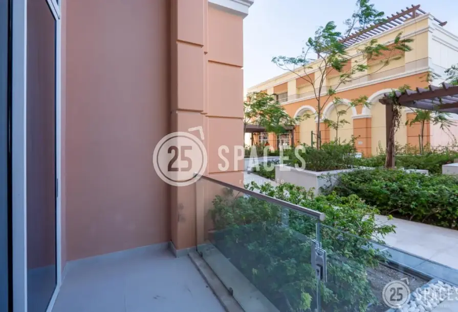 One-Bedroom Loft | Balcony with Garden View-13