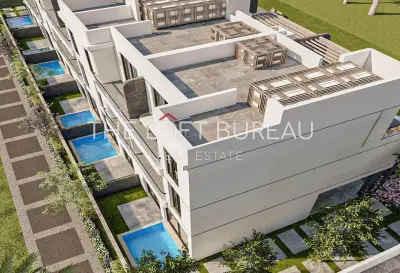 Garden View 3BR Townhouse | Qetaifan Island North