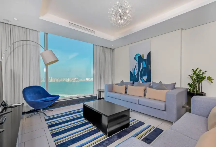 Darvesta | Premier 2BR Beachfront Residences – West Bay-1