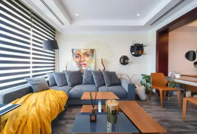 Marina View Townhouse | Stylish 1BR | Porto Arabia