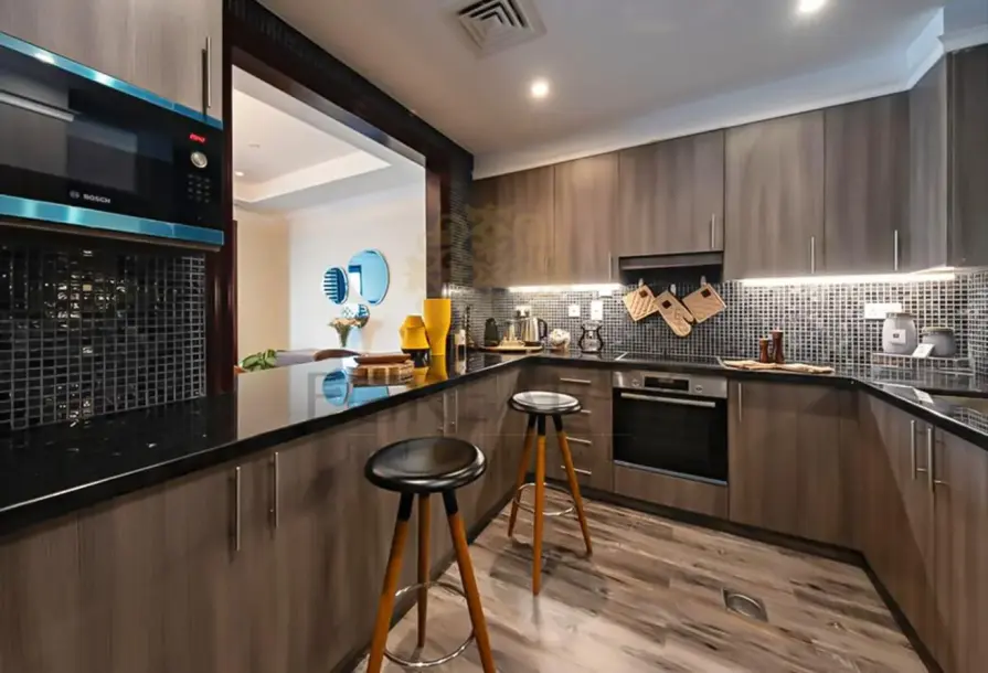 Marina View Townhouse | Stylish 1BR | Porto Arabia-13