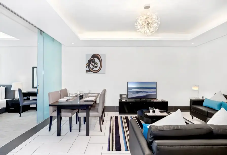 Darvesta | 1BR Luxury Beachfront Suites – West Bay-1