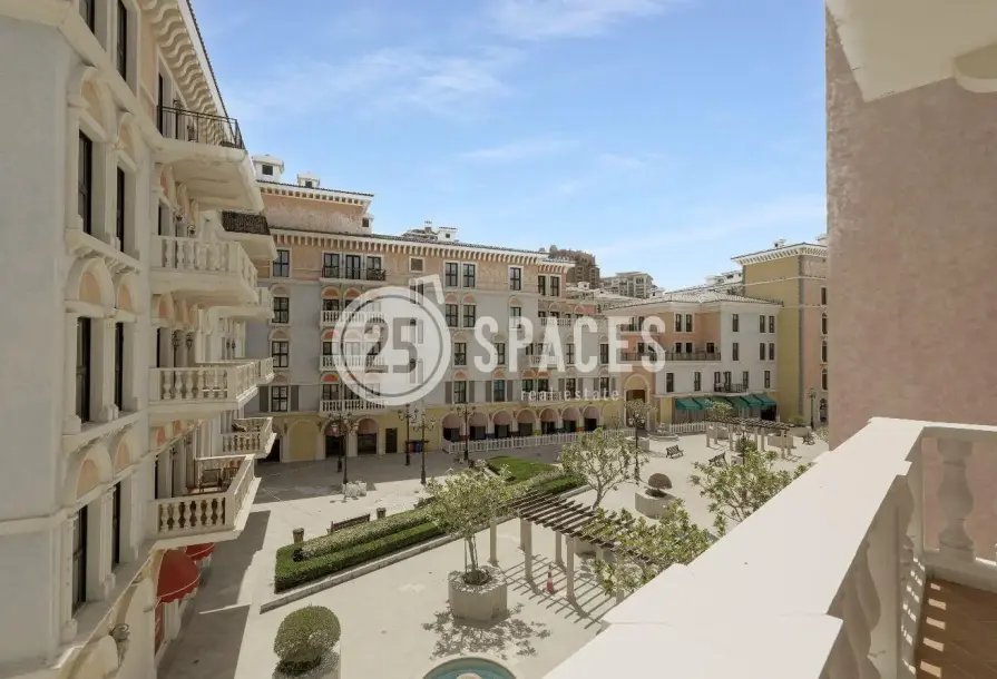 Darvesta | Modern 1BR Apartment – Piazza View-0