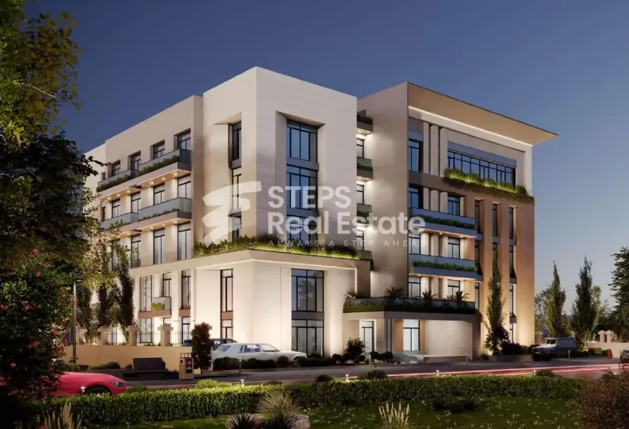 Luxury Duplex with Private Terrace | Fox Hills Lusail-1