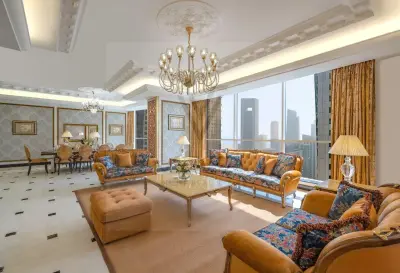 Luxury 3BR Duplex Penthouse | West Bay | No Commission