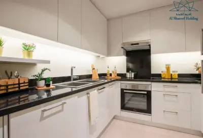 Abraj Bay 2BR + Laundry | Fully Furnished | Darvesta