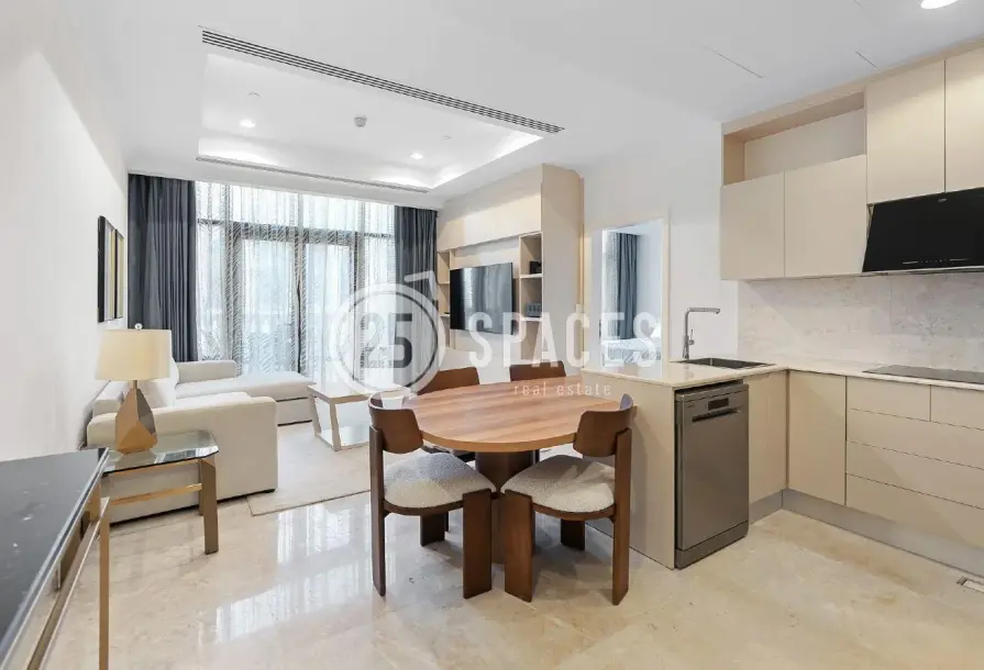 Renovated 1BR Marina View Apartment | Darvesta-1