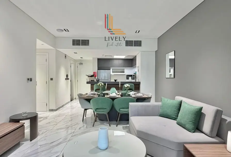 Modern 1-Bedroom with Balcony | Darvesta Residence-3