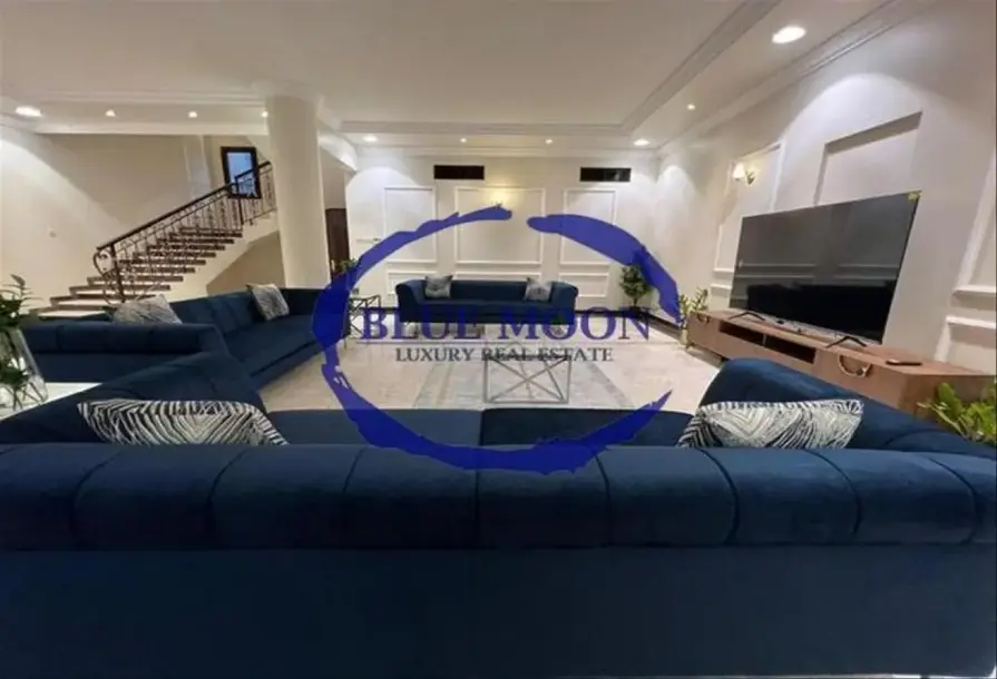 Modern 6BR + Maid Villa | Fully Furnished | West Bay Lagoon | Darvesta-0