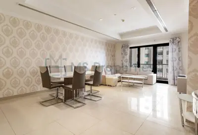 1BR + Office with Balcony | Porto Arabia – Darvesta