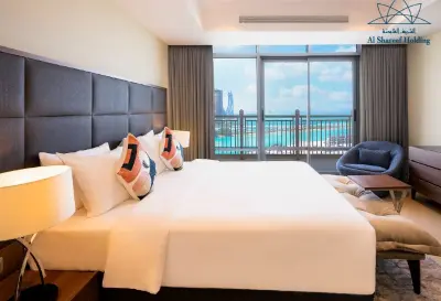 Abraj Bay 2BR + Laundry | Fully Furnished | Darvesta