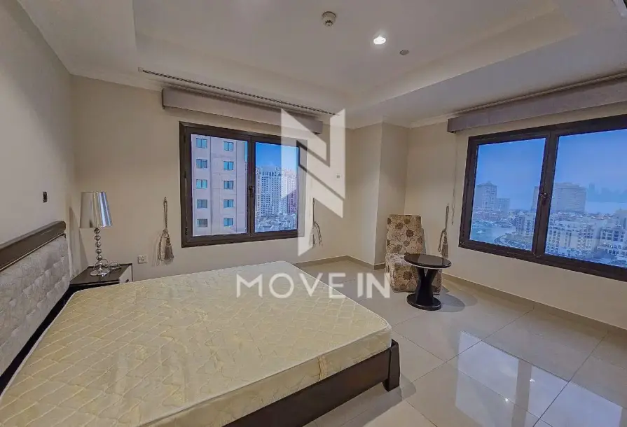 Marina View 2BR | Bills Included | Porto Arabia – Darvesta-5
