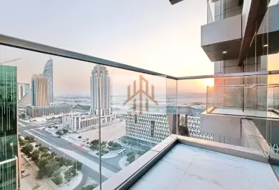 Furnished 2BR | Sea View & Balcony | Marina District Lusail